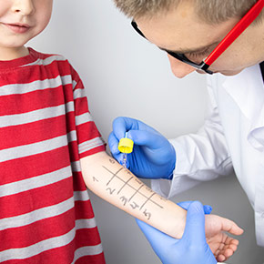 Seasonal Allergies Pediatric Initial Patch Test Evaluations