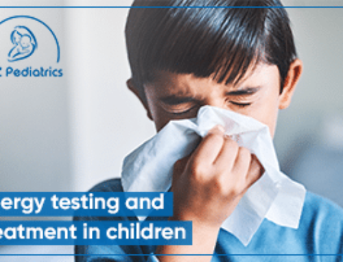 Allergy testing and treatment in children